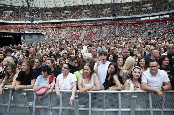Koncert Jennifer Lopez w Warszawie (25.07.2025) - część druga. Organizatorem koncertu jest Prestige MJM
