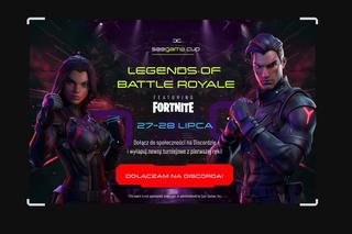 Ruszyły zapisy na turniej dla fanów Fortnite w ramach seegame cup: Legends of Buttle Royale!