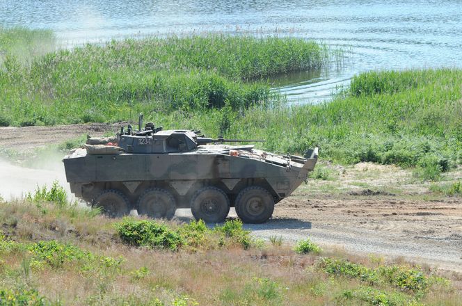 Ćwiczenia wojska na poligonie w Drawsku Pomorskim