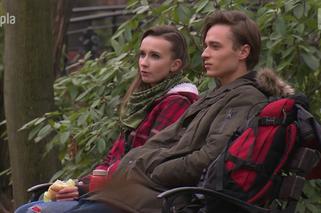 Pierwsza miłość odc. 2243. Krystian (Patryk Pniewski), Melka (Ewa Jakubowicz)