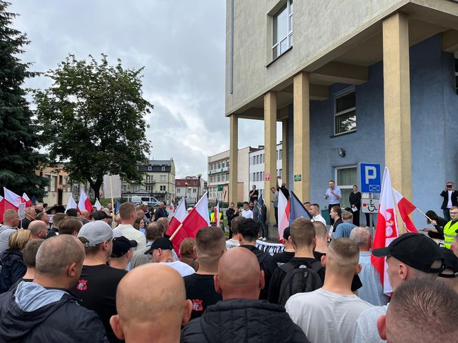 Protest Konfederacji w Siedlcach zgromadził ok. 600 osób