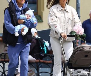 Karolina Gilon i syn. Ma kilka tygodni i juz jest gwiazdą