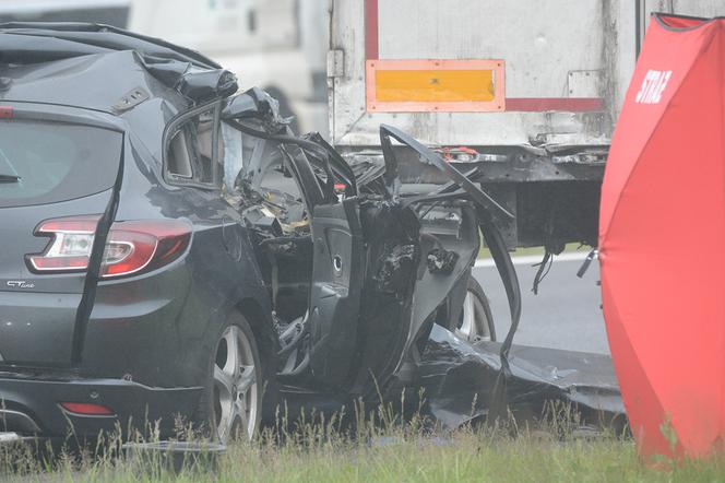 Wypadek śmiertelny na A1 koło Świecia