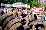 Strajki paraliżują Polskę