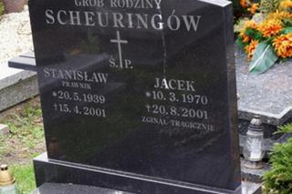 Tak wygląda grób męża Joannay Scheuring-Wielgus  