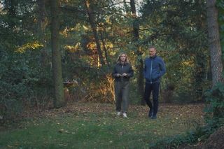 M jak miłość, odcinek 1848. Julia (Marta Chodorowska), Andrzej (Krystian Wieczorek)