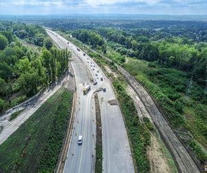 Węzeł Mistrzejowice - budowa. Zobacz jak powstaje jeden z najbardziej skomplikowanych obiektów na S7