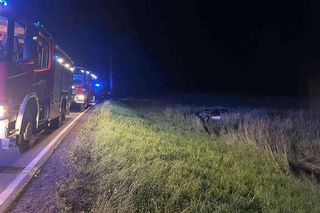 Śmiertelny wypadek pod Bartoszycami. Nie żyją 2-letnie dziecko i 37-latek
