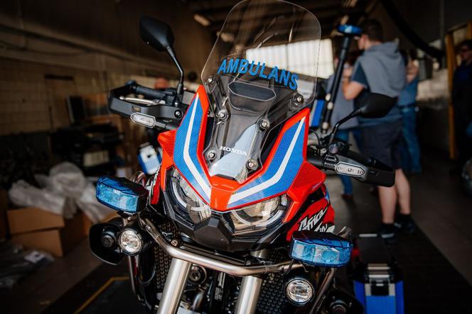 Brakuje pieniędzy na pracę motoambulansów, czyli karetek na dwóch kółkach 