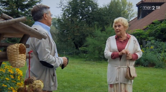 M jak miłość, odcinek 1412, Barbara (Teresa Lipowska), Józef (Stefan Friedmann)