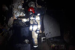 Tragiczny pożar w Łososinie Dolnej. Jedna osoba nie żyje