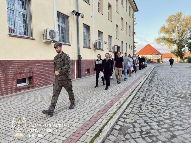 Nowi żołnierze WOT na szkoleniu w Braniewie