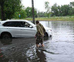 Szczecin zalany po nawałnicy 1.07.2022