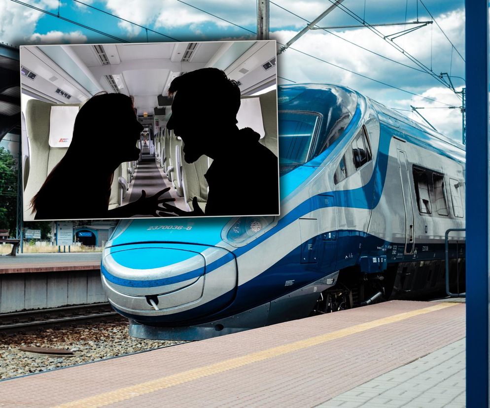 Pasażer narzeka na warunki w pendolino. Zamiast strefy ciszy małżeńska kłótnia
