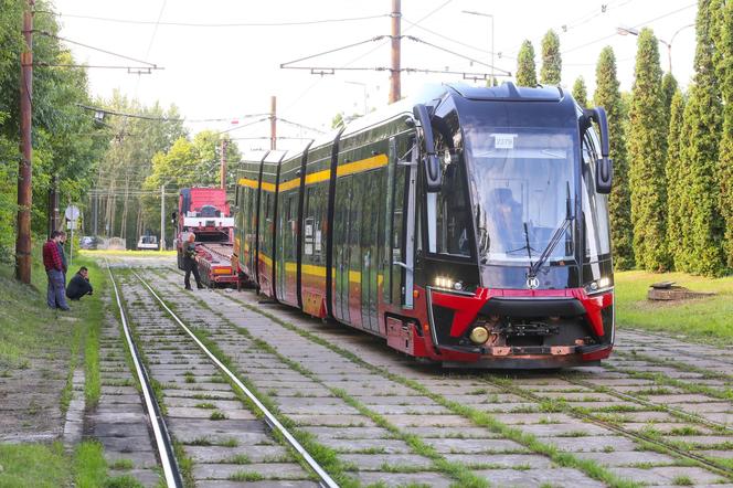 21. tramwaj Moderus Gamma dotarł do Łodzi