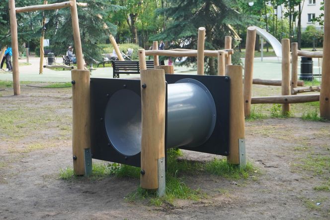 Plac zabaw w Parku Planty