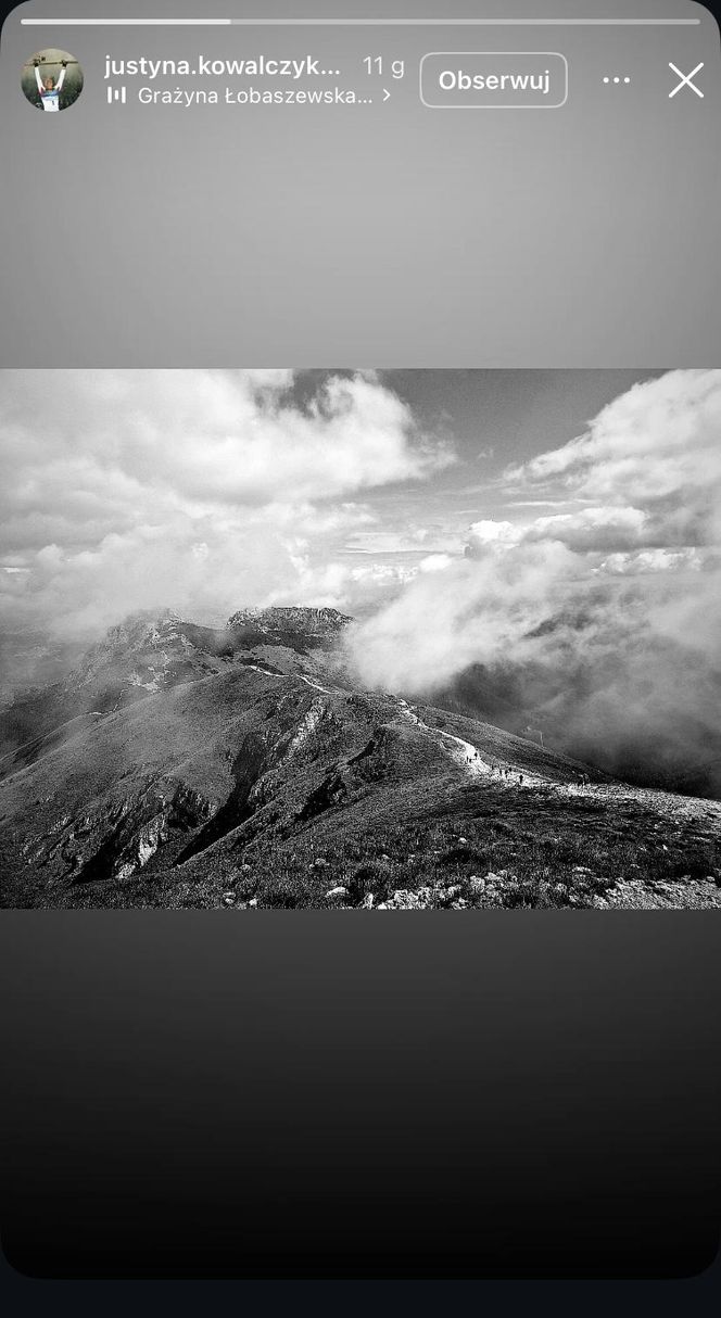 Justyna Kowalczyk żegna Stanisława Sojkę