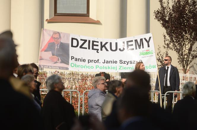 Pogrzeb prof. Jana Szyszki