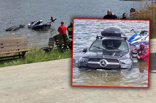 Wodując skuter utopił Mercedesa. Drogi SUV nie sprostał zadaniu