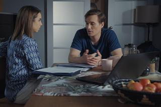 M jak miłość odc. 1744. Aneta (Ilona Janyst), Olek (Maurycy Popiel)