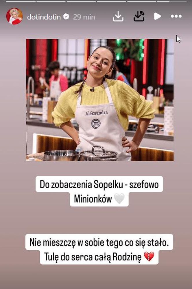 Ola wystąpiła w programie "MasterChef Nastolatki"