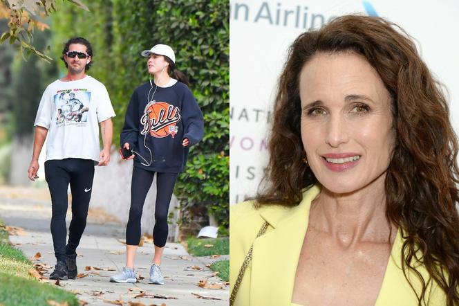 Shia LaBeouf i Margaret Qualley, Andie MacDowell