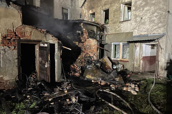 Górowska policja wyjaśnia okoliczności pożaru w Wąsoszu
