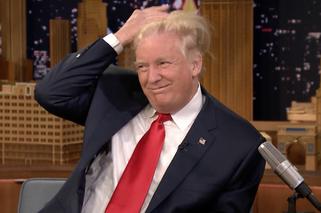 Donald Trump i jego słynne włosy