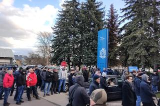 Strajk pod Browarem Leżajsk. Mieszkańcy walczą o zakład