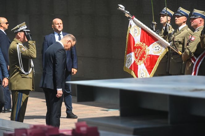 81. rocznica Powstania Warszawskiego. Prezydent Duda wręczył odznaczenia powstańcom
