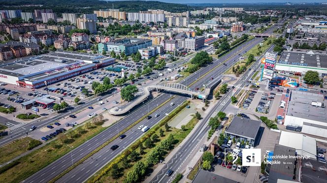 Nowa kładka nad ul. Struga