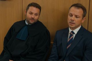 	Barwy szczęścia odc. 3147. Bruno Stański (Lesław Żurek), Klemens (Sebastian Perdek)