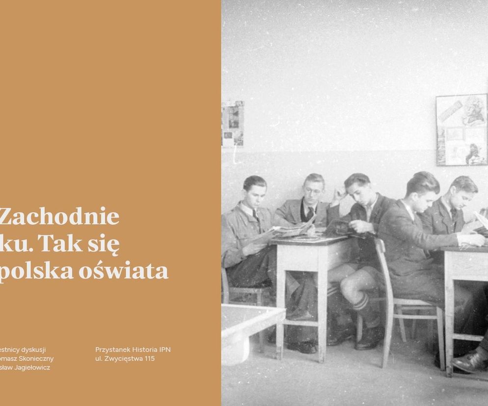Przystanek Historia Koszalin, temat oświaty