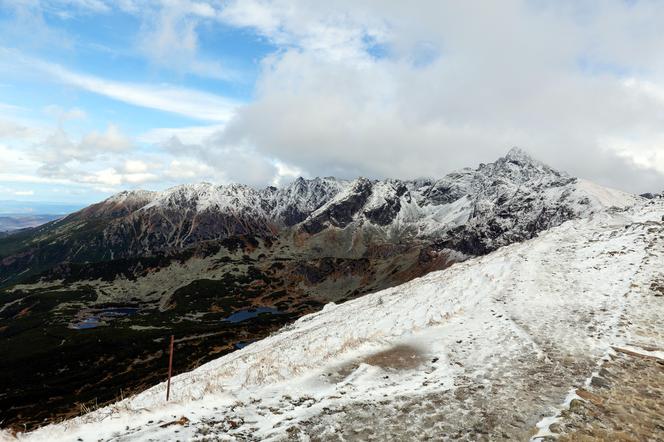 Tatry przysypane śniegiem