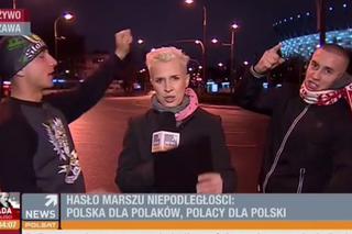 Kim jest dziennikarka, która zgasiła narodowców na Marszu Niepodległości? [WIDEO]