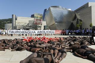 Protest przeciwko korridzie