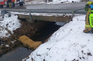 W wypadku w gminie Łuków poszkodowana została jedna osoba