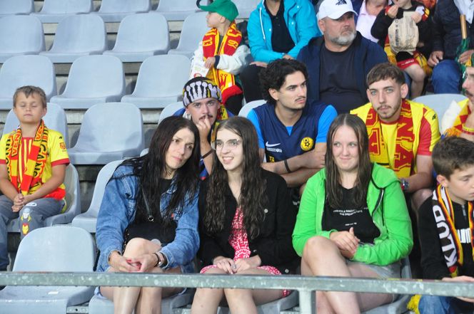 Kibice na meczu Korona Kielce - Legia Warszawa