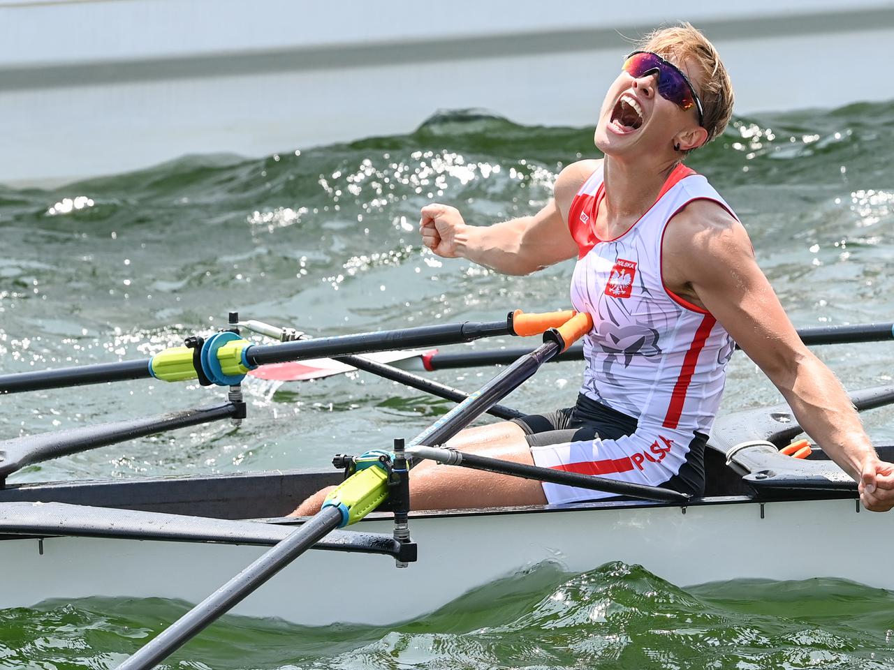 Złoto MP dla Katarzyny Zillmann. Wygrała, choć wypadło jej wiosło