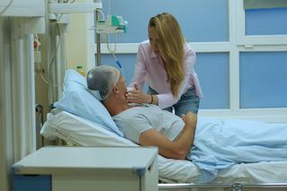 Pierwsza miłość. Artur (Łukasz Płoszajski), Natalia (Katarzyna Sowińska)