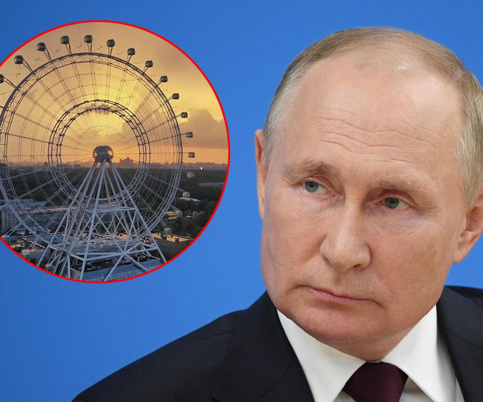 Wielkie święto Moskwy. Putin osobiście otworzył największy w Europie diabelski młyn. Działał jeden dzień