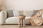 Sofa w trendzie japandi