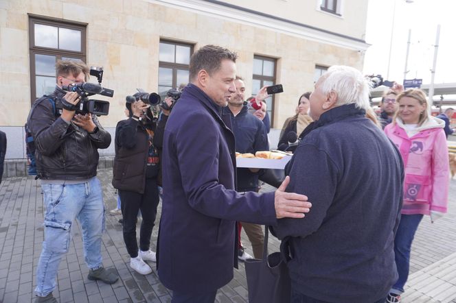 Rafał Trzaskowski w Skarżysku-Kamiennej. 19 maja 2025