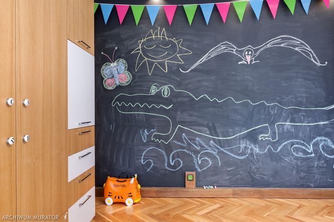Farba tablicowa w pokoju dziecięcym