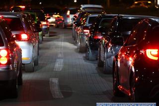 Nielegalne wyścigi we Wrocławiu. Jednej nocy wystawiono prawie 200 mandatów  