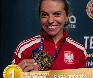 Złoto dla Kingi Dróżdż z Będzina podczas MŚ w szermierce na wózkach
