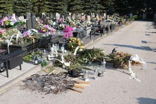 Wdowa doznała szoku, gdy zobaczył grób męża