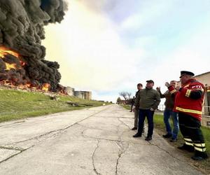 Atak na bazę paliw w Sewastopolu