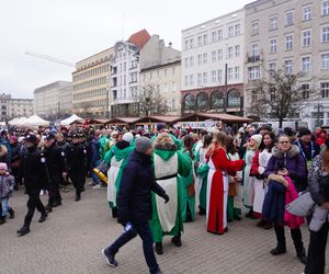 Kiermasz i inscenizacja na Placu Wolności z okazji Kaziuka Wileńskiego