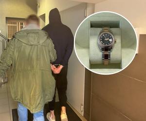 Skandaliczna kradzież w Warszawie. 32-latek zawinął swojej ukochanej zegarek za 40 tys. zł!